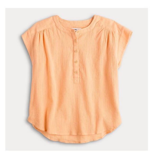 Blue women’s Dolman sleeve popover top Small NWT - Picture 5 of 5